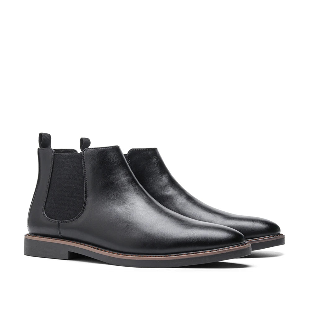 Herman Brogues Leather Boots