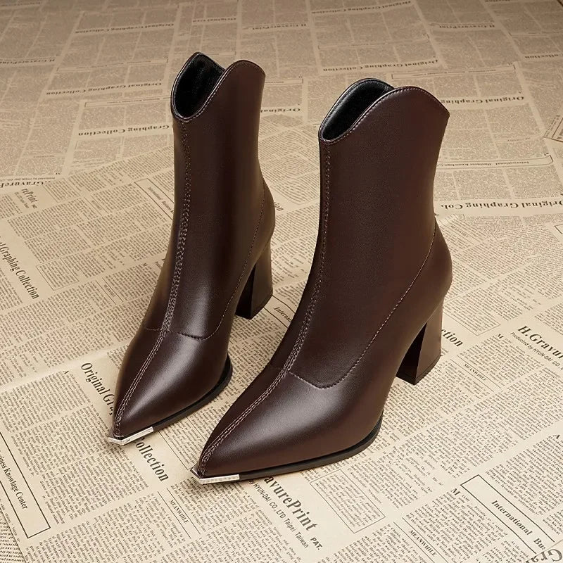 Chrome Tip Chelsea Boots