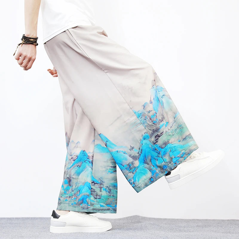 Split-Side Hakama Pants