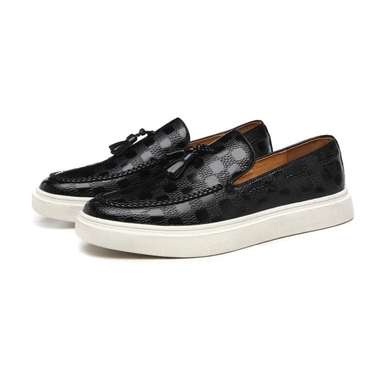 Hansen Embossed Leather Drivers
