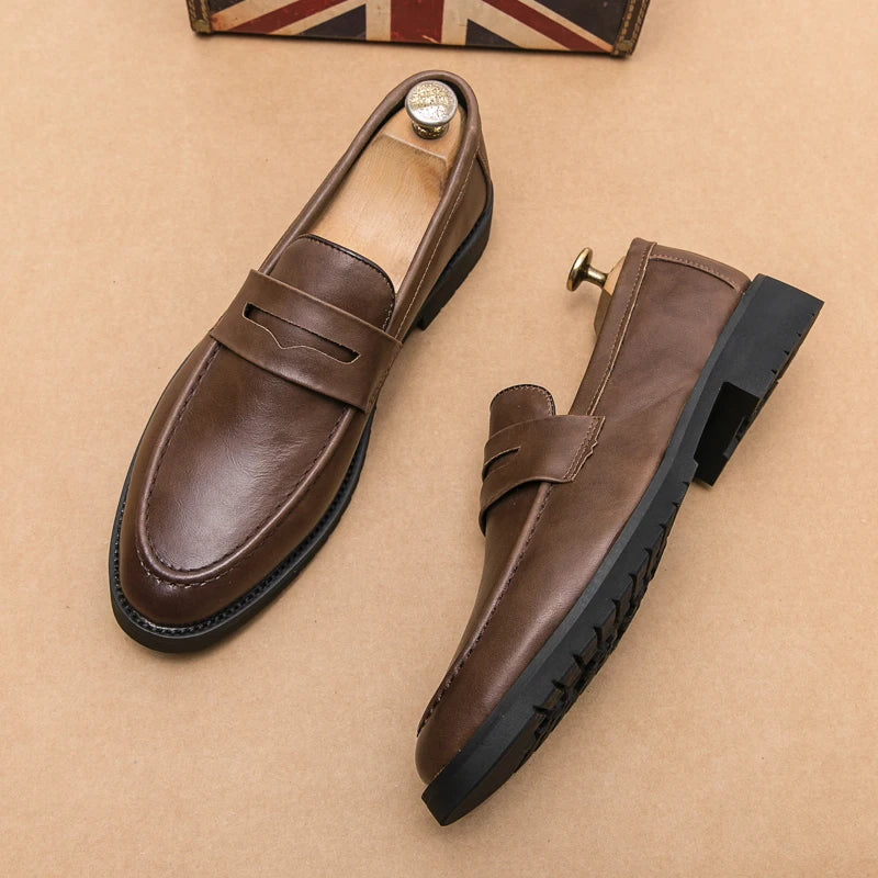 Marcus Leather Loafers