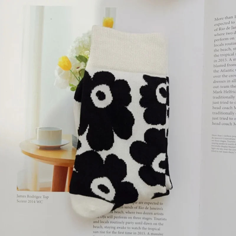 Kawaii Spring Mid Tube Socks
