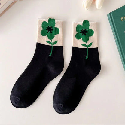 Kawaii Spring Mid Tube Socks