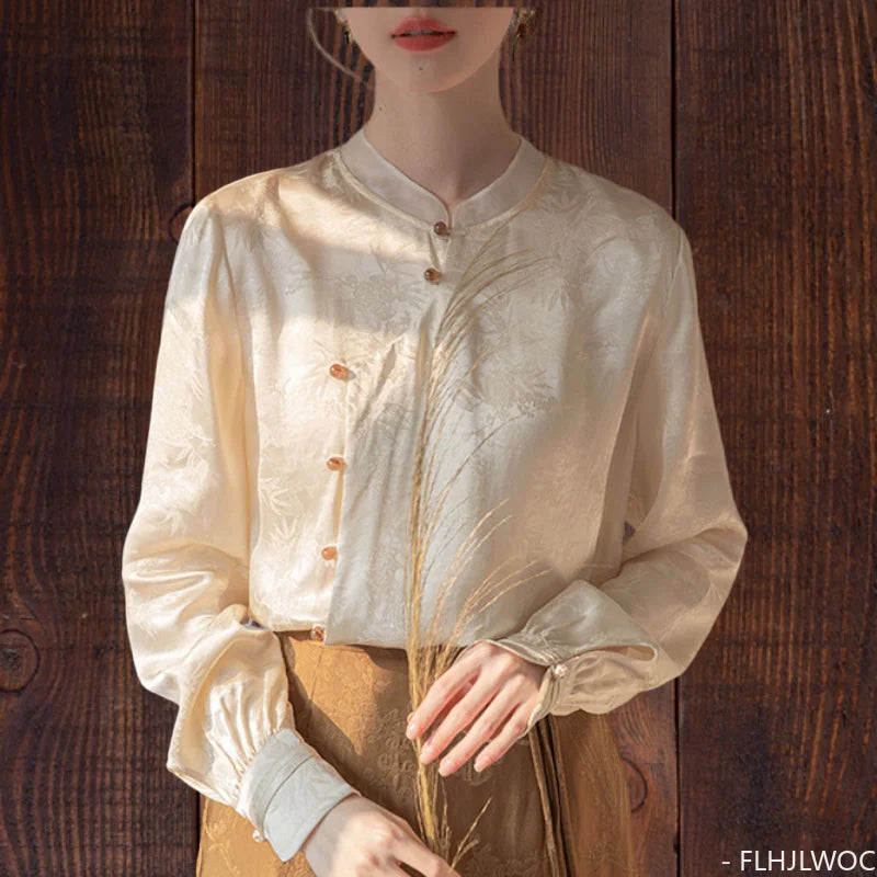 Daiyu Silky Long-Sleeve