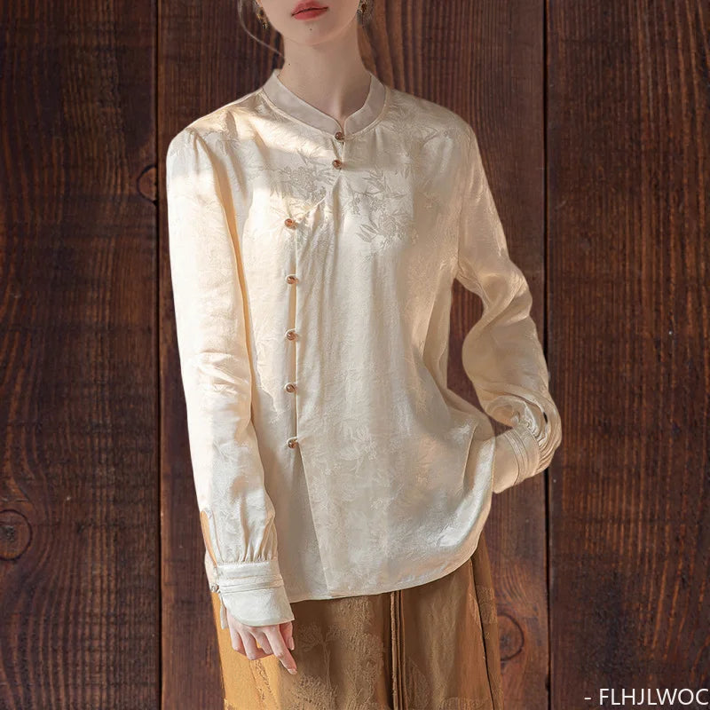 Daiyu Silky Long-Sleeve