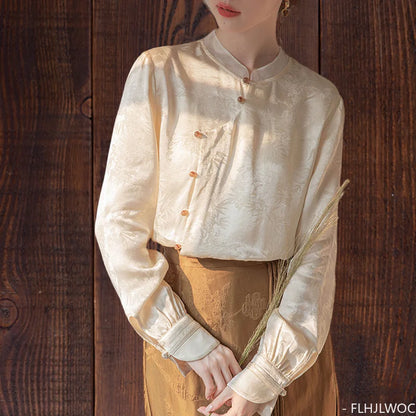 Daiyu Silky Long-Sleeve