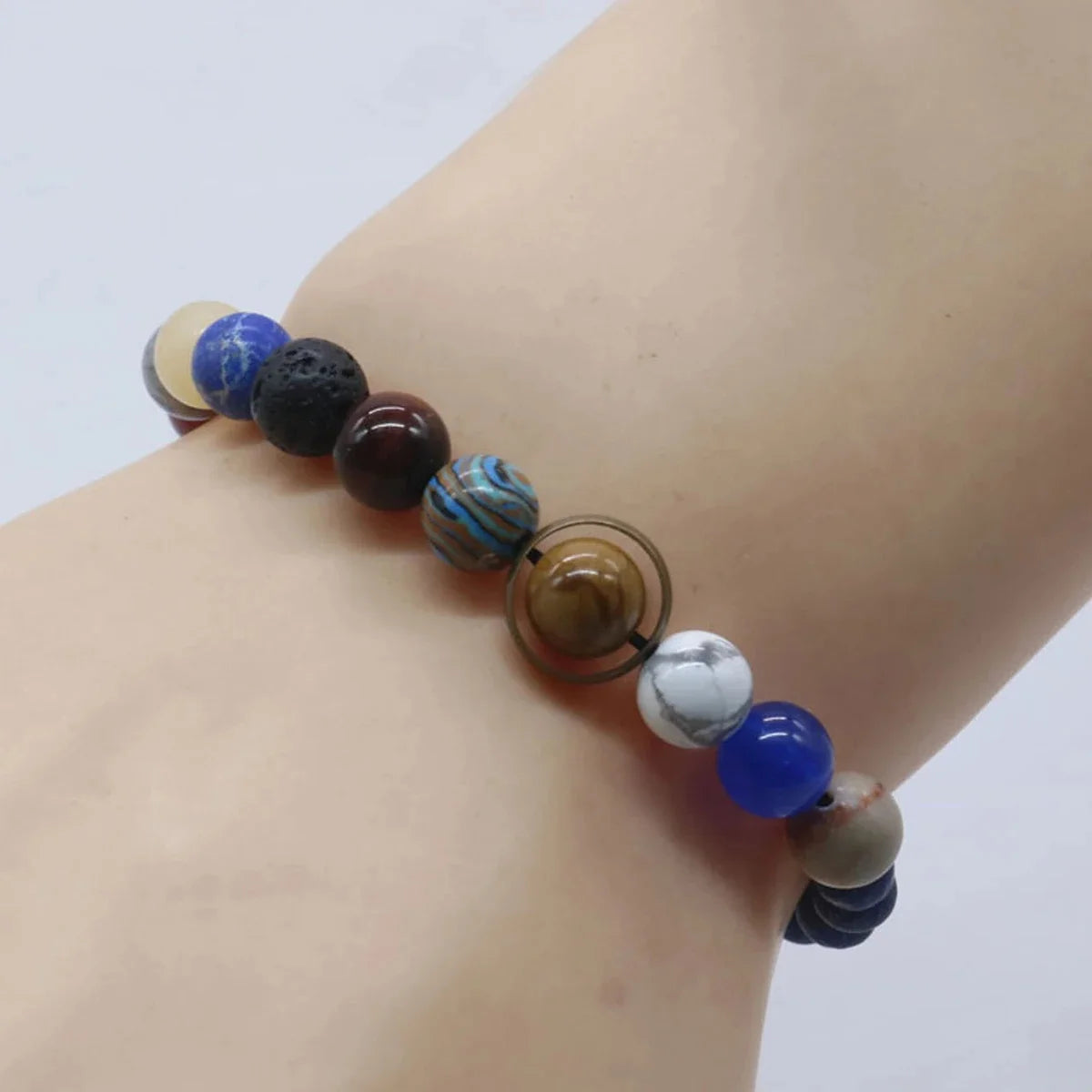 Celestial Orbit - Natural Stone Bracelet