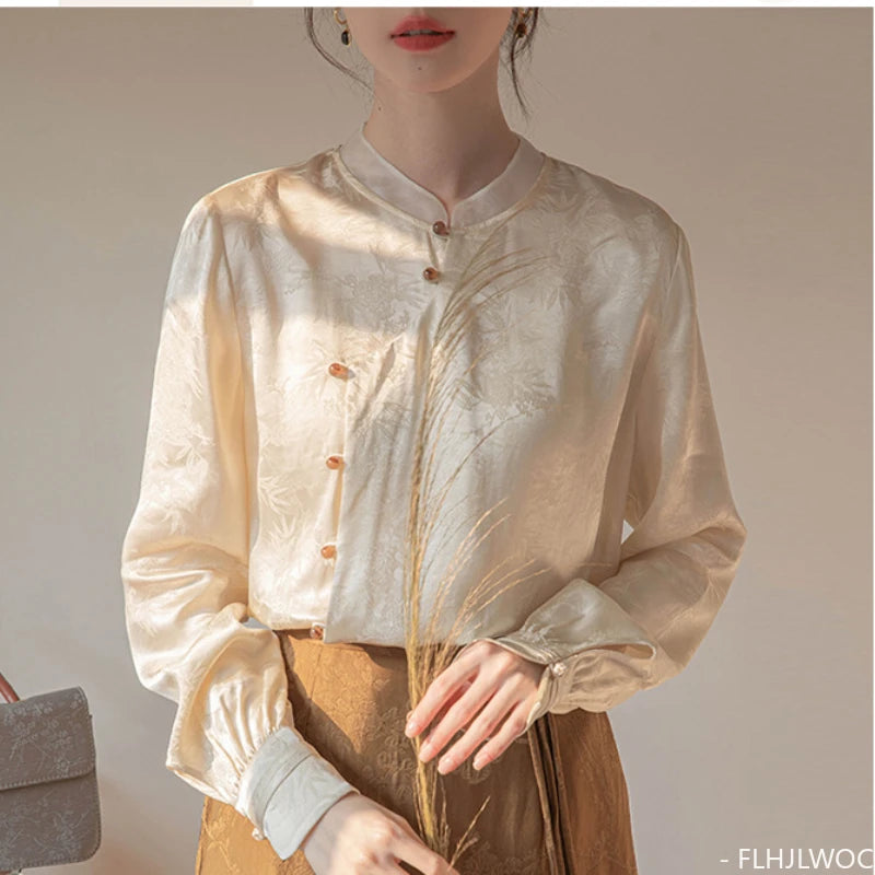 Daiyu Silky Long-Sleeve