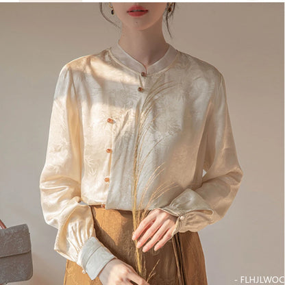 Daiyu Silky Long-Sleeve
