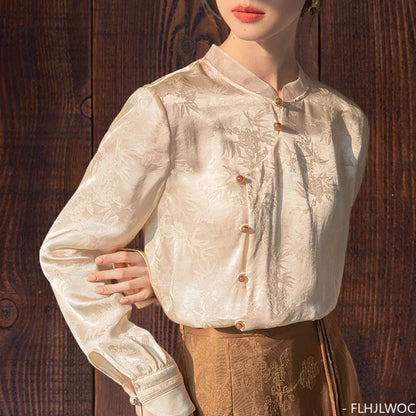 Daiyu Silky Long-Sleeve