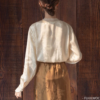 Daiyu Silky Long-Sleeve